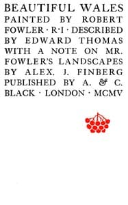Beautiful Wales book cover