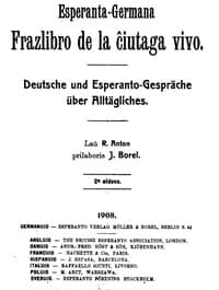 Esperanto-Germana frazlibro de la ĉiutaga vivo
Deutsche und Esperanto-Gespräche über Alltägliches book cover