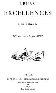 Leurs Excellences book cover