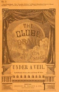 Under a Veil: A Comedietta in One Act