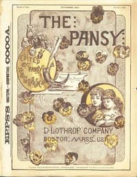 The Pansy Magazine, November 1887