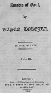 Amadis of Gaul, Vol. 3