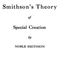 Smithson's Theory of Special Creation book cover