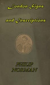 London Signs and Inscriptions book cover