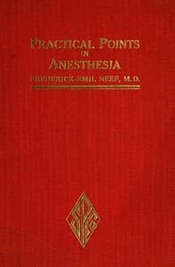 Practical Points in Anesthesia