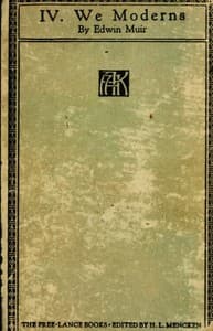 We Moderns: Enigmas and Guesses book cover