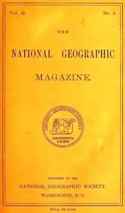 The National Geographic Magazine, Vol. II., No. 3, July, 1890 book cover
