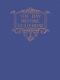 The Day Before Yesterday book cover
