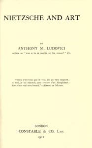 Nietzsche and Art
