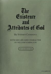 The Existence and Attributes of God, Volumes 1 and 2