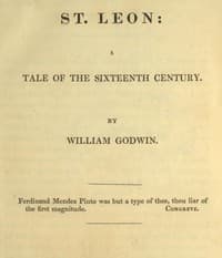 St. Leon: A Tale of the Sixteenth Century