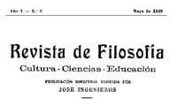 Revista de Filosofía, Año V - Nº 3 - May/1919
Cultura—Ciencias—Educación book cover