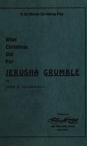 What Christmas Did for Jerusha Grumble book cover