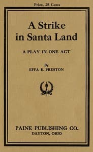 A Strike in Santa Land: A Play in One Act book cover