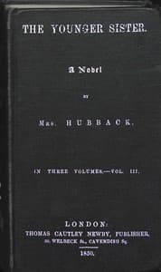 The Younger Sister: A Novel, Vol. III.