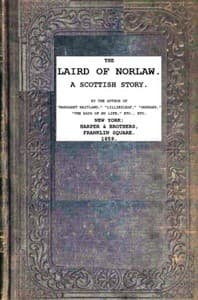 The Laird of Norlaw; A Scottish Story book cover