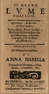 Il nuovo lume delle gioie
Opera utilissima ad'ogni persona, così a orefici, e speciali, per l'arte pratico.