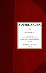 Squire Arden; volume 1 of 3 book cover