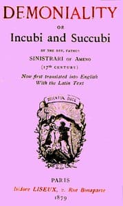 Demoniality; or, Incubi and Succubi book cover