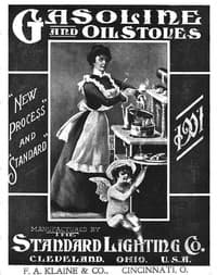 Gasoline and Oil Stoves, "New Process" and "Standard." 1901 book cover