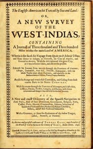 The English-American, His Travail by Sea and Land: or, A New Survey of the West-India's