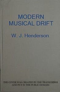 Modern Musical Drift