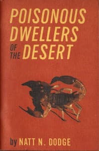Poisonous Dwellers of the Desert book cover