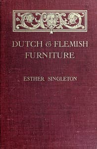 Dutch and Flemish Furniture book cover