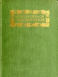 A Treasury of Canadian Verse, with Brief Biographical Notes book cover