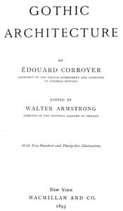 Gothic Architecture book cover