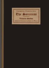 The Sorceress: A Drama in Five Acts book cover