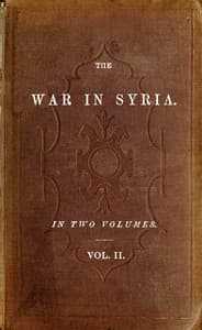 The War in Syria, Volume 2 (of 2) book cover