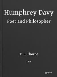 Humphry Davy, Poet and Philosopher