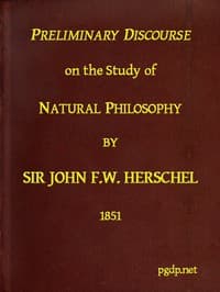 Preliminary Discourse on the Study of Natural Philosophy