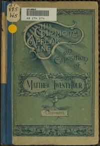 His Glorious Appearing: An Exposition of Matthew Twenty-Four book cover