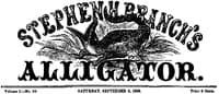 Stephen H. Branch's Alligator, Vol. 1 no. 20, September 4, 1858 book cover