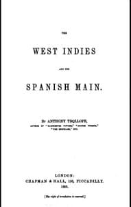 The West Indies and the Spanish Main