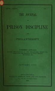 The Journal of Prison Discipline and Philanthropy, January 1862 book cover
