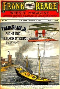Frank Reade, Jr., Fighting the Terror of the Coast book cover
