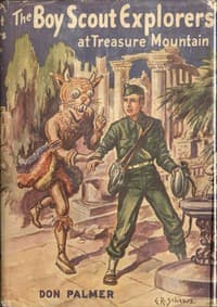 The Boy Scout Explorers at Treasure Mountain book cover