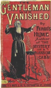The Gentleman Who Vanished: A Psychological Phantasy book cover