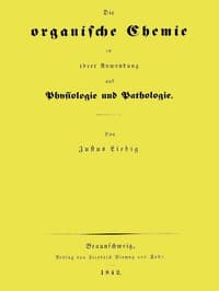 Die organische Chemie in ihrer Anwendung auf Physiologie und Pathologie book cover