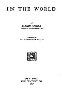 In the World book cover