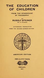 The Education of Children from the Standpoint of Theosophy