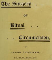 The Surgery of Ritual Circumcision book cover