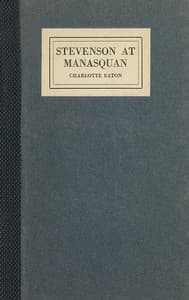 Stevenson at Manasquan book cover