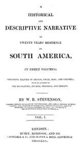 Historical and Descriptive Narrative of Twenty Years' Residence in South America (Vol 1 of 3)
Containing travels in Arauco, Chile, Peru, and Colombia; with an account of the revolution, its rise, progress, and results