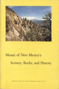 Mosaic of New Mexico's Scenery, Rocks, and History book cover