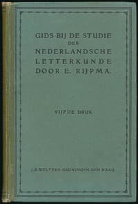 Gids bij de studie der Nederlandsche letterkunde
Voor leerlingen der gymnasia, H. B. scholen en studeerenden voor de hoofdacte