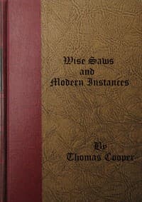 Wise Saws and Modern Instances, Volume 1 (of 2)